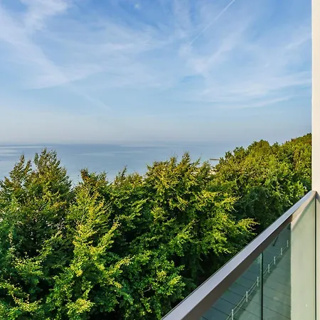 Apartament Sunset Z Widokiem Na Morze 4 Piętro - By Perłowa Przystań Rent Sianożęty