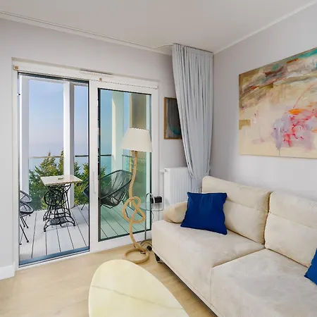 Sunset Z Widokiem Na Morze 4 Piętro - By Perłowa Przystań Rent Sianożęty