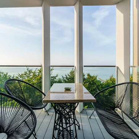 Sunset Z Widokiem Na Morze 4 Piętro - By Perłowa Przystań Rent Apartament *