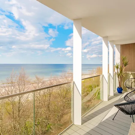 Apartament Sunset Z Widokiem Na Morze 4 Piętro - By Perłowa Przystań Rent *