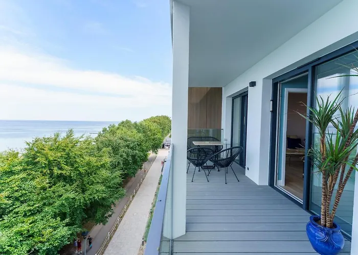 Sunset Z Widokiem Na Morze 4 Pietro - By Perlowa Przystan Rent Lejlighed