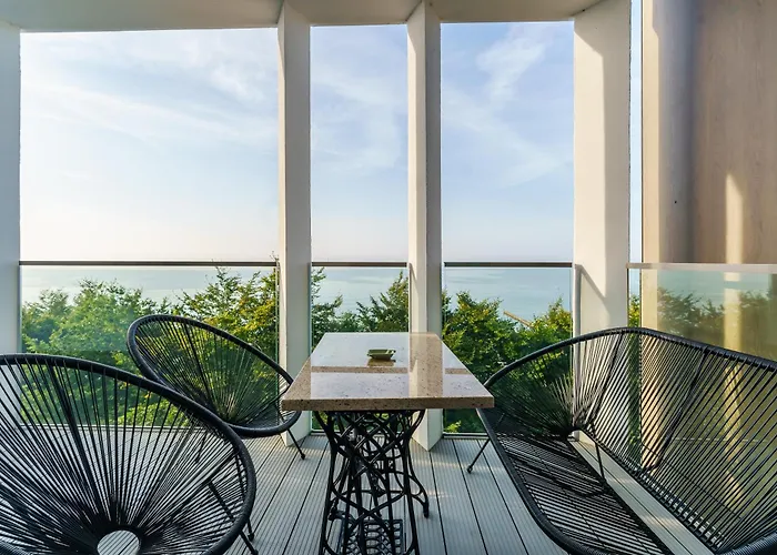 Sunset Z Widokiem Na Morze 4 Pietro - By Perlowa Przystan Rent Lejlighed *